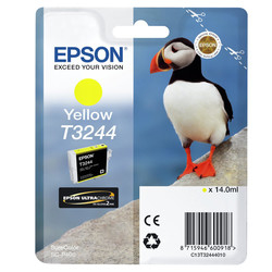 EPSON - Epson T3244-C13T32444010 Sarı Orjinal Kartuş