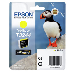 Epson T3244-C13T32444010 Yellow Original Cartridge - EPSON
