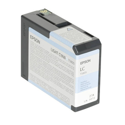 EPSON - Epson T5805-C13T580500 Açık Mavi Orjinal Kartuş