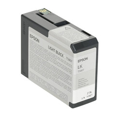 EPSON - Epson T5807-C13T580700 Açık Siyah Orjinal Kartuş