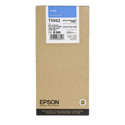 Epson T5962-C13T596200 Cyan Original Cartridge - 1