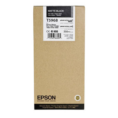 Epson T5968-C13T596800 Mat Black Original Cartridge - 1