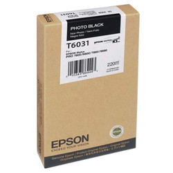 EPSON - Epson T6031-C13T603100 Foto Siyah Orjinal Kartuş