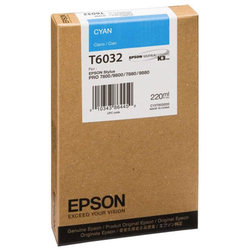 EPSON - Epson T6032-C13T603200 Mavi Orjinal Kartuş