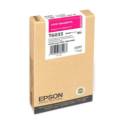 EPSON - Epson T6033-C13T603300 Kırmızı Orjinal Kartuş