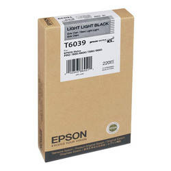 Epson T6039-C13T603900 Açık Açık Siyah Orjinal Kartuş