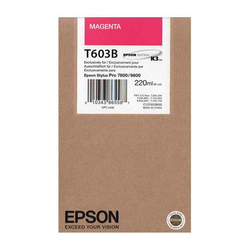 EPSON - Epson T603B-C13T603B00 Kırmızı Orjinal Kartuş