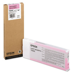 EPSON - Epson T606C-C13T606C00 Açık Kırmızı Orjinal Kartuş