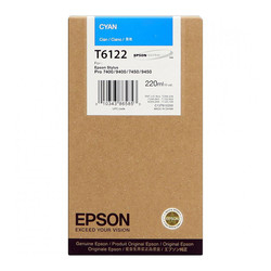 Epson T6122-C13T612200 Cyan Original Cartridge - EPSON