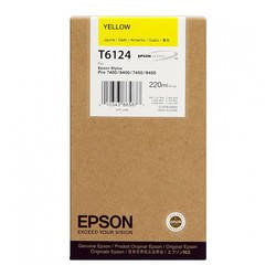 Epson T6124-C13T612400 Sarı Orjinal Kartuş