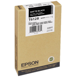 EPSON - Epson T6128-C13T612800 Mat Siyah Orjinal Kartuş