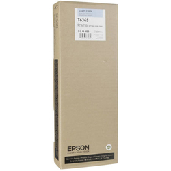 EPSON - Epson T6365-C13T636500 Açık Mavi Orjinal Kartuş