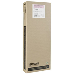 EPSON - Epson T6366-C13T636600 Açık Kırmızı Orjinal Kartuş
