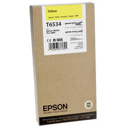 Epson T6534-C13T653400 Yellow Original Cartridge - EPSON