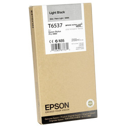 EPSON - Epson T6537-C13T653700 Açık Siyah Orjinal Kartuş