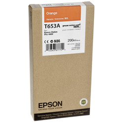 Epson T653A-C13T653A00 Turuncu Original Cartridge - EPSON