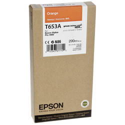 Epson T653A-C13T653A00 Turuncu Original Cartridge - 1