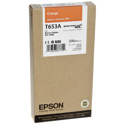 EPSON - Epson T653A-C13T653A00 Turuncu Orjinal Kartuş
