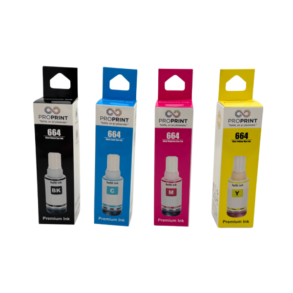 Epson T6641-T6642-T6643-T6644 Muadil Mürekkep Avantaj Paketi - 1
