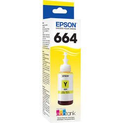 EPSON - Epson T6644-C13T66444A Sarı Orjinal Mürekkep