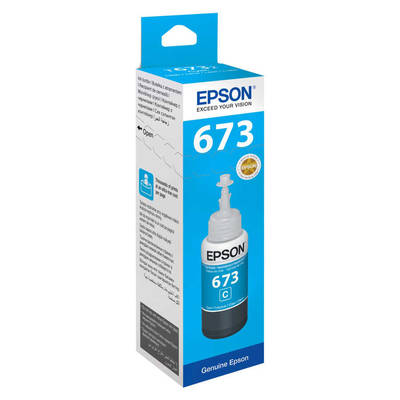 Epson T6732-C13T67324A Cyan Original Ink - 1
