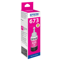 EPSON - Epson T6733-C13T67334A Kırmızı Orjinal Mürekkep