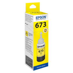 EPSON - Epson T6734-C13T67344A Sarı Orjinal Mürekkep