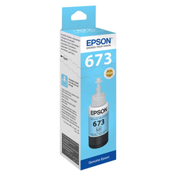 EPSON - Epson T6735-C13T67354A Açık Mavi Orjinal Mürekkep