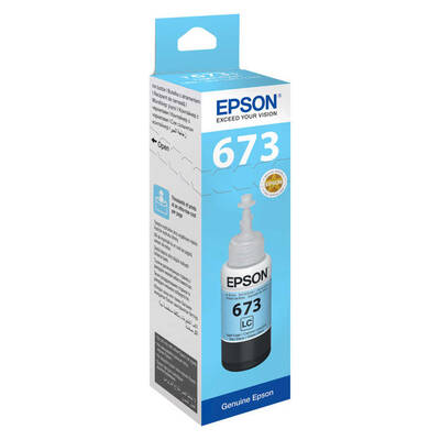 Epson T6735-C13T67354A Açık Mavi Orjinal Mürekkep