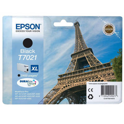 Epson T7021XL-C13T70214010 Siyah Orjinal Kartuş