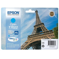 EPSON - Epson T7022XL-C13T70224010 Mavi Orjinal Kartuş