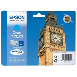EPSON - Epson T7032-C13T70324010 Mavi Orjinal Kartuş