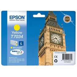 EPSON - Epson T7034-C13T70344010 Sarı Orjinal Kartuş