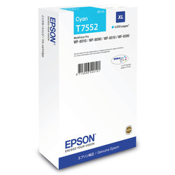 Epson T7552-C13T755240 Cyan Original Cartridge High-Power - EPSON