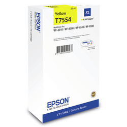 EPSON - Epson T7554-C13T755440 Sarı Orjinal Kartuş Yüksek Kapasiteli