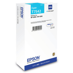 EPSON - Epson T7562-C13T756240 Mavi Orjinal Kartuş