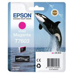 EPSON - Epson T7603-C13T76034010 Kırmızı Orjinal Kartuş