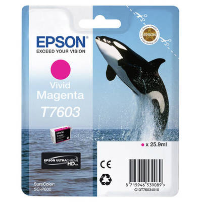 Epson T7603-C13T76034010 Kırmızı Orjinal Kartuş