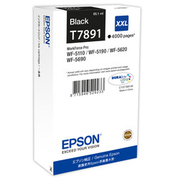 EPSON - Epson T7891-C13T789140 Siyah Orjinal Kartuş Extra Yüksek Kapasiteli