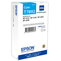 Epson T7892-C13T789240 Cyan Original Cartridge Extra High-Power - EPSON