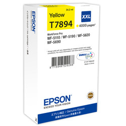 Epson T7894-C13T789440 Yellow Original Cartridge Extra High-Power - EPSON