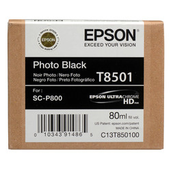 EPSON - Epson T8501-C13T850100 Foto Siyah Orjinal Kartuş