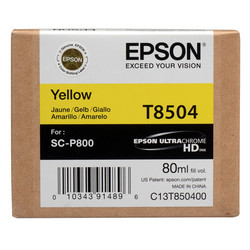 Epson T8504-C13T850400 Yellow Original Cartridge - EPSON