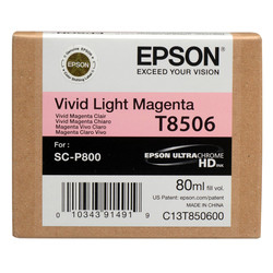 EPSON - Epson T8506-C13T850600 Açık Kırmızı Orjinal Kartuş