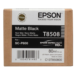 EPSON - Epson T8508-C13T850800 Mat Siyah Orjinal Kartuş