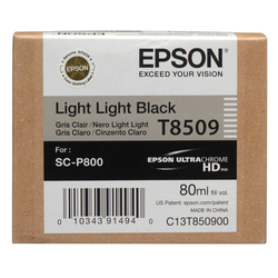 EPSON - Epson T8509-C13T850900 Açık Açık Siyah Orjinal Kartuş