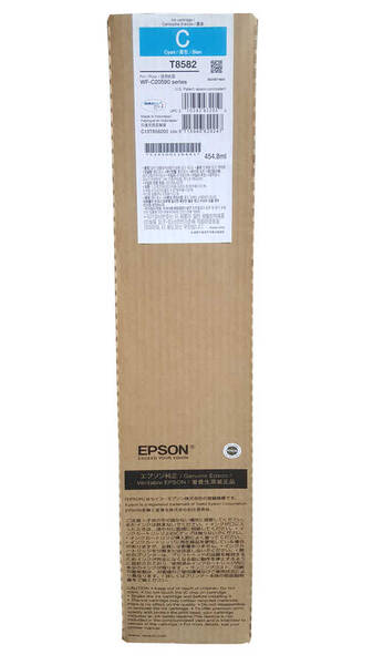 Epson T8582-C13T858200 Cyan Original Ink - 1