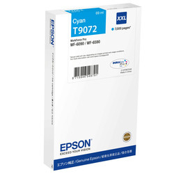 EPSON - Epson T9072-C13T907240 Mavi Orjinal Kartuş Yüksek Kapasiteli