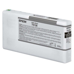 Epson T9138-C13T913800 Mat Black Original Cartridge - EPSON
