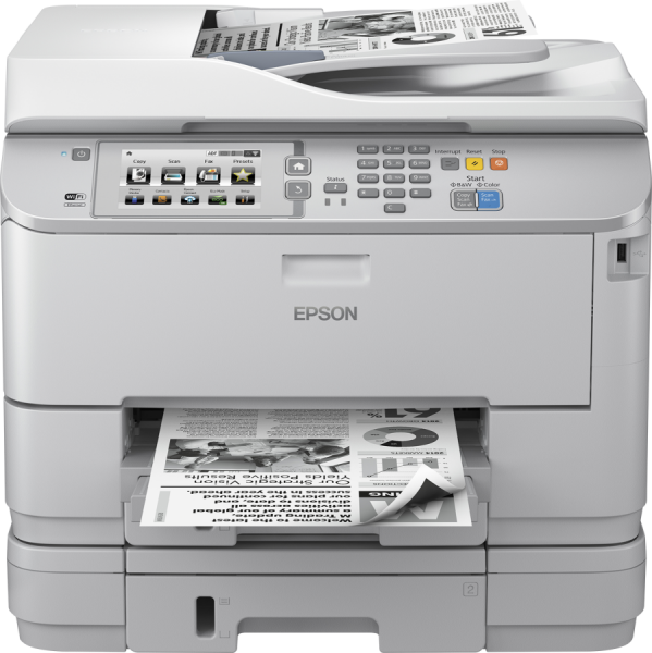 Epson WorkForce Pro WF-M5690DWF (C11CE37403) Wi-Fi + Scanner + Copier + Fax Mono Multifunction Laser Printer - 1